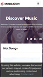 Mobile Screenshot of musicazon.com