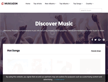 Tablet Screenshot of musicazon.com
